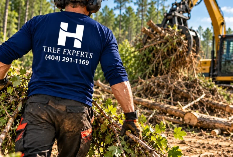 Whether you are preparing to build a new home, expand a commercial property, or simply clear years of dense brush, saplings, and hazardous trees, H Tree Experts has the heavy equipment and expertise needed to handle job sites of any size. We transform wild, unmanageable terrain into clean, level, and ready-to-build spaces safely and on schedule.
